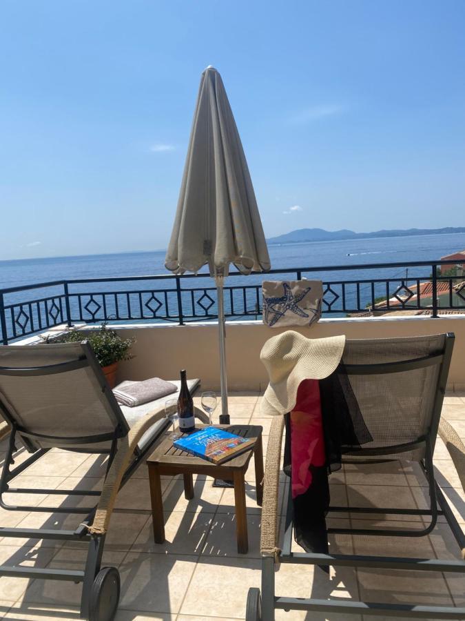 Beach Villa Aetos Kaminaki Nissaki Nisaki (Corfu) Exterior foto