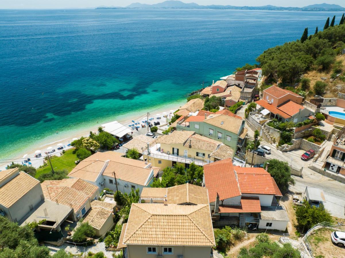 Beach Villa Aetos Kaminaki Nissaki Nisaki (Corfu) Exterior foto