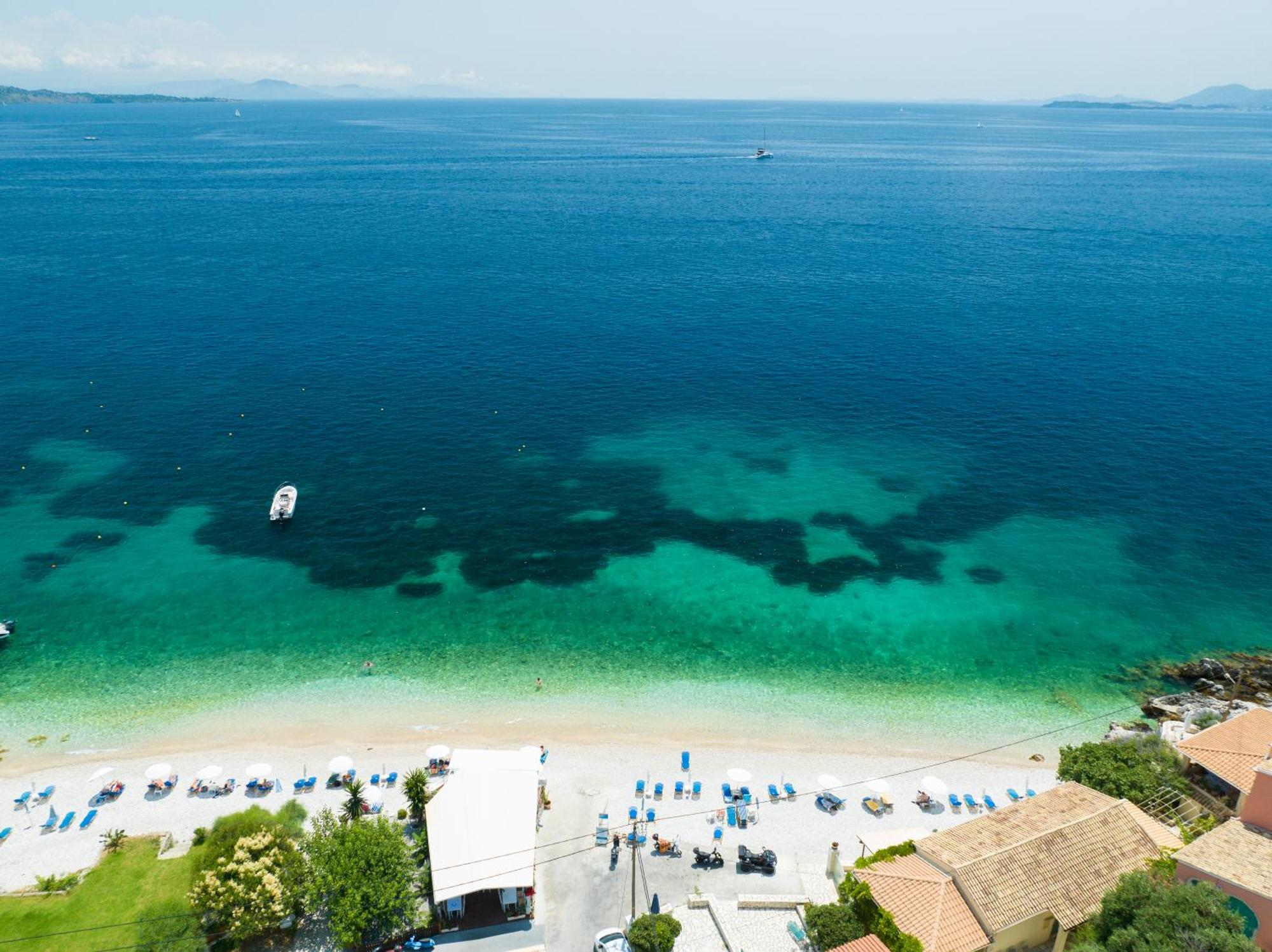 Beach Villa Aetos Kaminaki Nissaki Nisaki (Corfu) Exterior foto